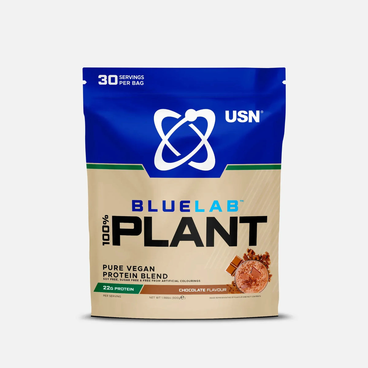 USN BlueLab 100% Plant Protein 900g