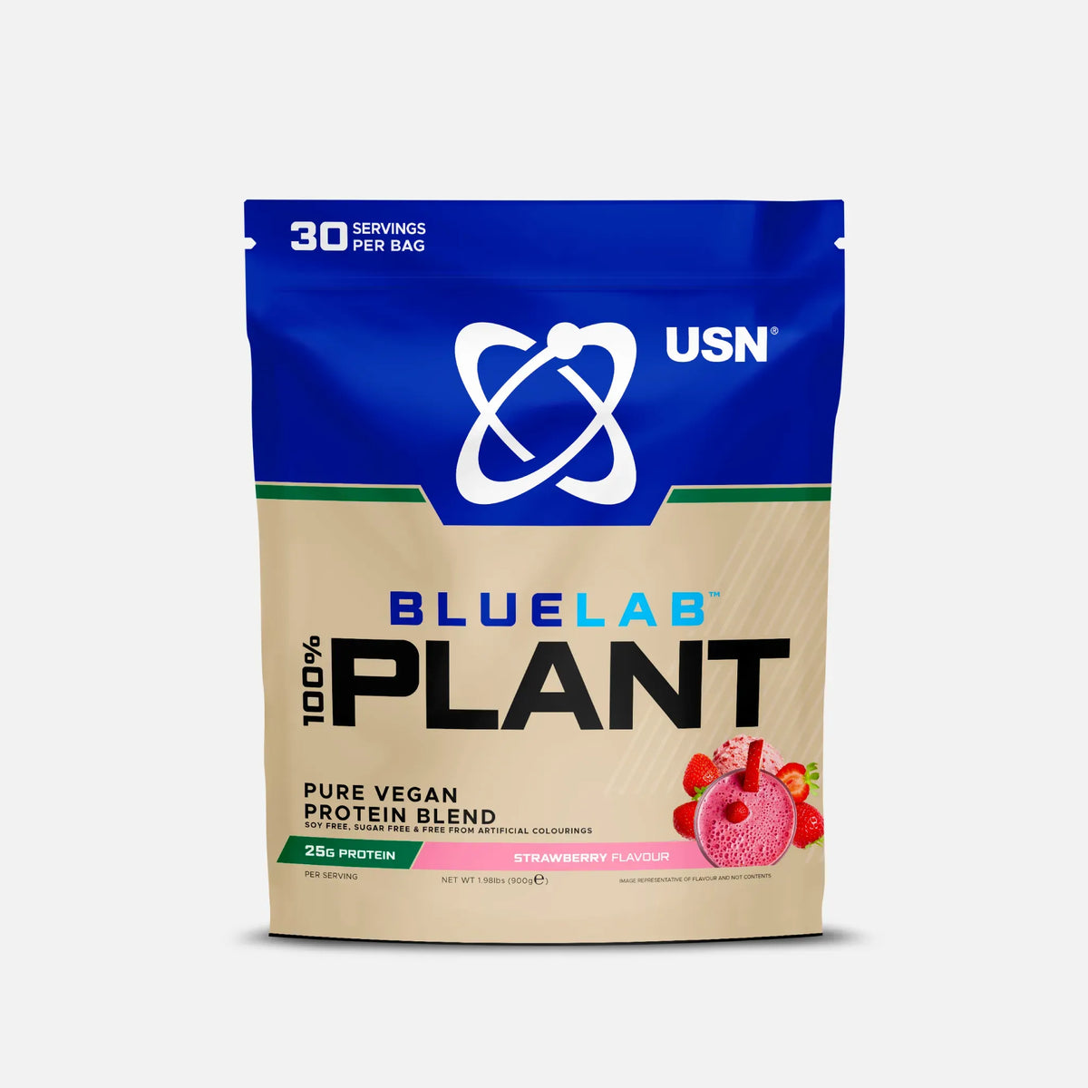 USN BlueLab 100% Plant Protein 900g